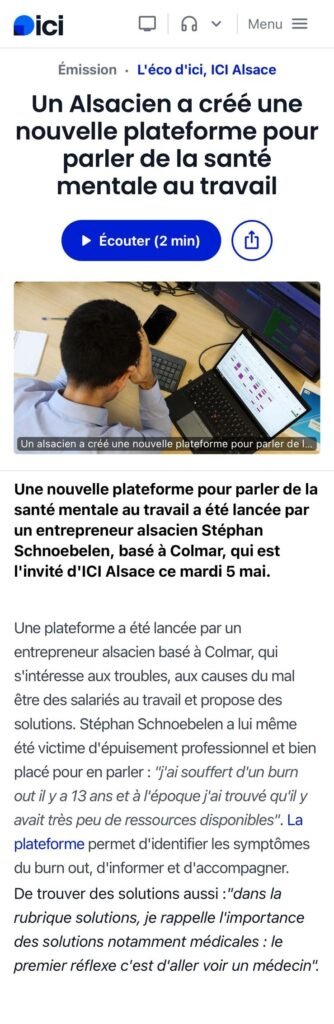 ICI Alsace 05 05 2026 - Interview